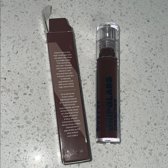 Morphe Dripglass Drenched Lip Gloss - Cocoa Melt - Picture 2 of 4